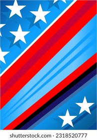 American flag symbols patriotic background