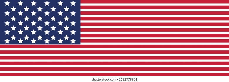 American flag USA design. united states flag. Rendered USA flag. the USA national flag%09