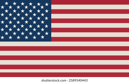 American Flag, USA National Flag, Stars and Stripes, United States Banner, Patriotic Symbol