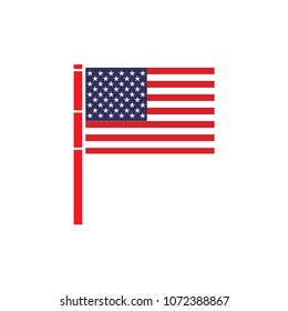 American Flag Vector