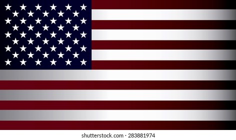 american flag vector