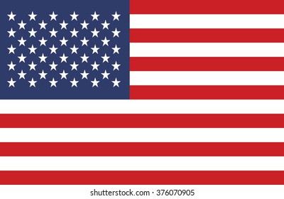 American flag vector