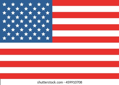 American Flag Vector