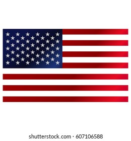 American flag vector.