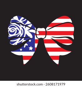 American flag vector, art design