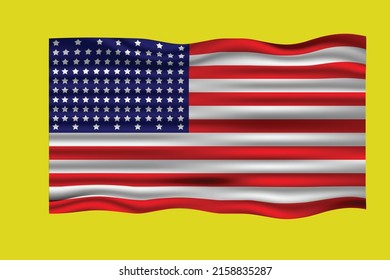 American flag vector art for free

