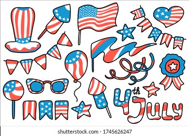 698 July 4 clipart Images, Stock Photos & Vectors | Shutterstock