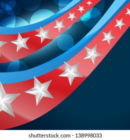 american flag vector design illustration