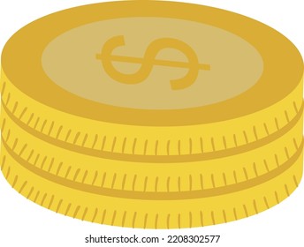 American Flag vector hand drawn,United States dollar vector hand drawn