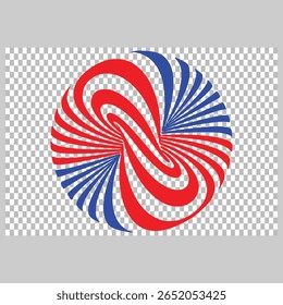 Vetor da bandeira americana com design de estrelas e listras no fundo branco