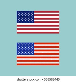 American Flag Vector Symbol