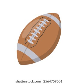 American Football , Autumn Isolated Vector Illustration