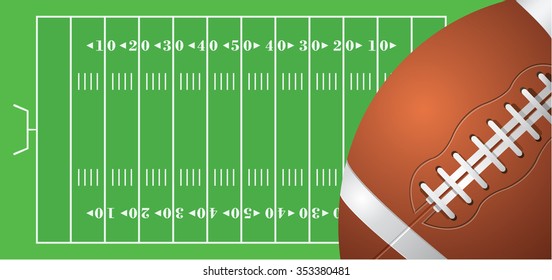 American football background