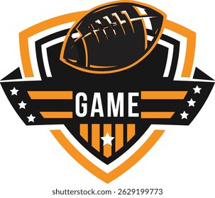 American Football Badge logo,  Football logo