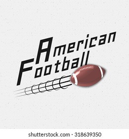 American Football Badges Logos Labels Can Stock Vector (Royalty Free ...