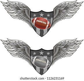 American  football ball