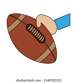American football ball