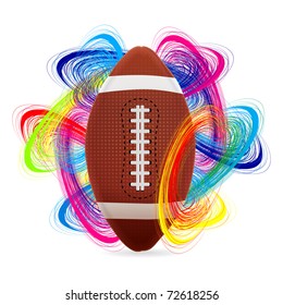 American football ball