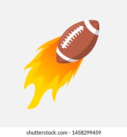 2,080 American Football Ball Fire Images, Stock Photos & Vectors ...