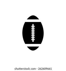 American Football Ball Icon Stock Vector (Royalty Free) 262609661 ...