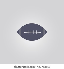 American football ball icon