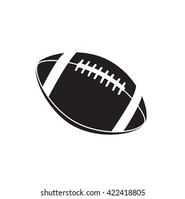 American football ball icon 