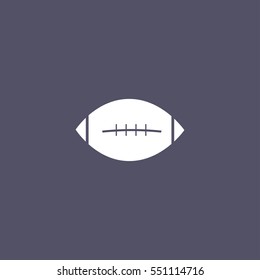 American football ball icon