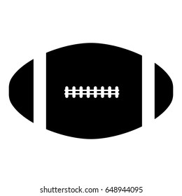 American football ball icon .