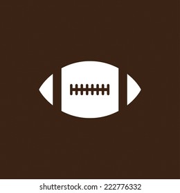 American football ball icon - Vector