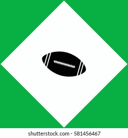 American football ball  icon Vector design