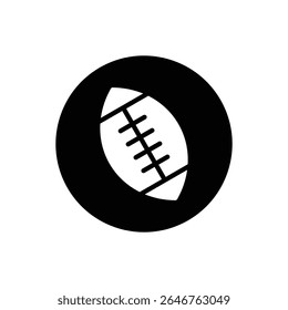 American football ball with laces, isolated on white background, representing sports equipment used in competitive football games and athletic training.