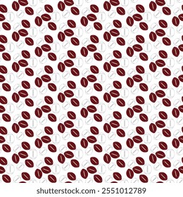 American Football Ball Seamless Pattern. Stylized sport equipment background. Seamless pattern with brown rugby balls in flat style. Vector Illustration