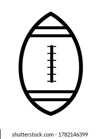 American football ball ,sign vector