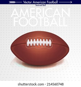 American Football Ball, Vector