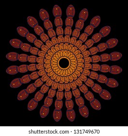 american football ball vector art