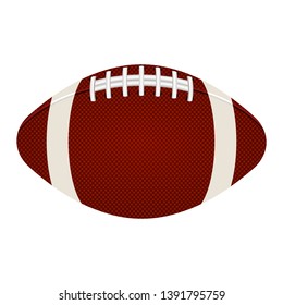 American football ball vector design illustration isolated on white background