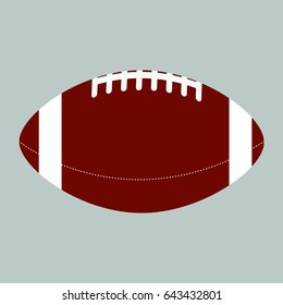 An American football ball in vector format.