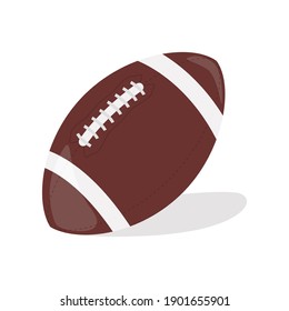 American football ball vector illustration design isolated