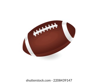 American Football Ball Vector Illutration