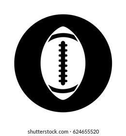 american football balloon icon