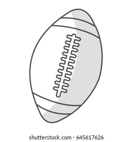american football balloon icon