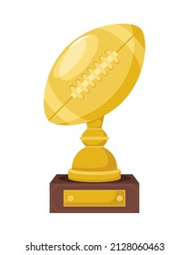 american football balloon trophy award