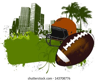 American Football Banner
