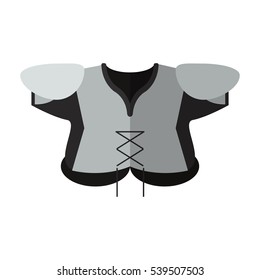 american football body protection element
