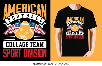 American football collage team sport division