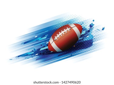 american football competition tournament template poster or banner vector design.