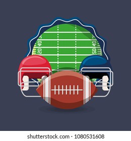 American football design