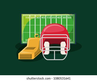 American football design