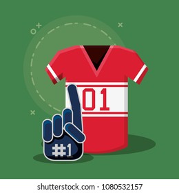 American football design