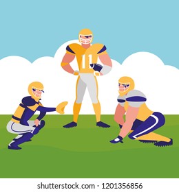 American football design